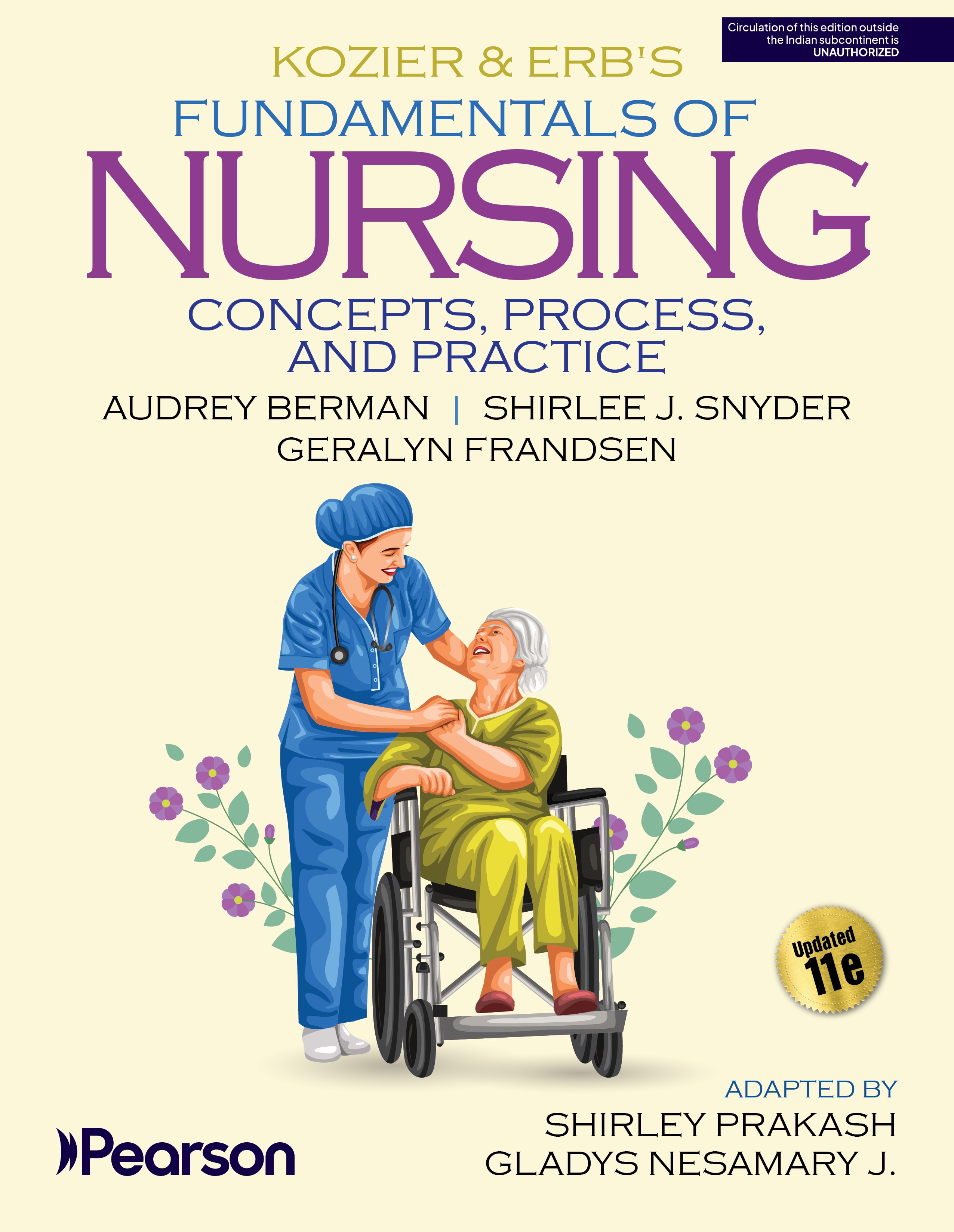 Cover image of Kozier and Erb’s - Fundamentals of Nursing, Updated 11th Edition
