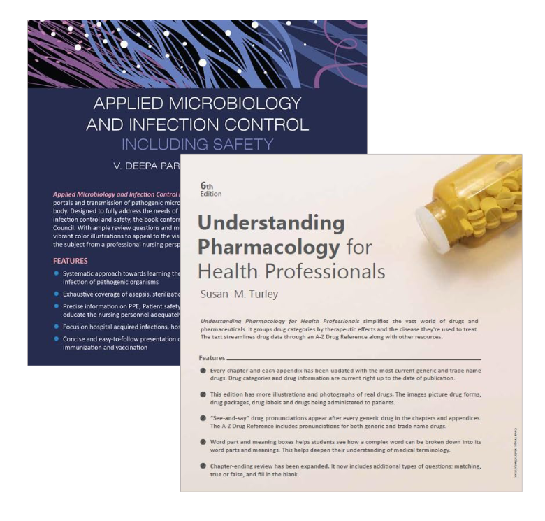 Key features of local pharmacology titles Key features of local pharmacology titles